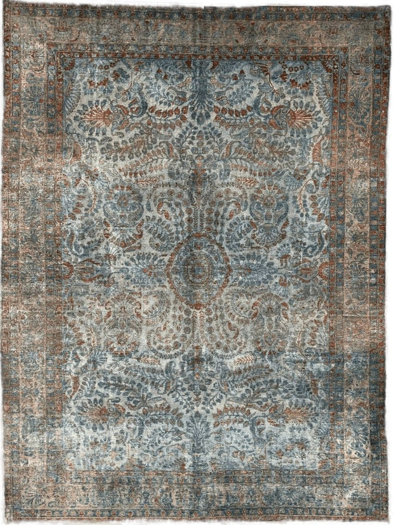 8x12 Old Persian Sarouk Area Rug - 109855.