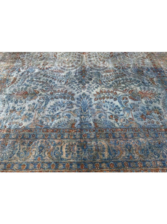 8x12 Old Persian Sarouk Area Rug - 109855.