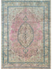 8x12 Old Persian Tabriz Area Rug - 110523.