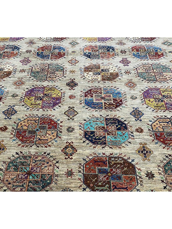 8x12 Persian Tribal Area Rug - 502558.