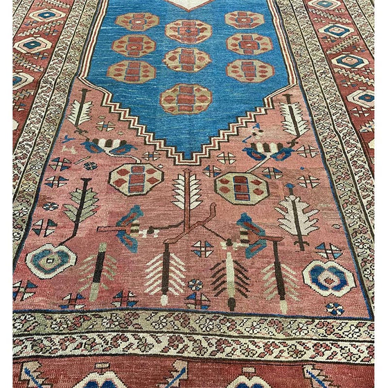 8x15 Antique Persian Bakhshayesh Area Rug - 110232.