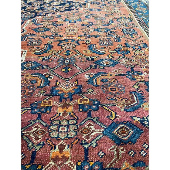 8x18 Old Persian Bakhtiari Area Rug - 109061.