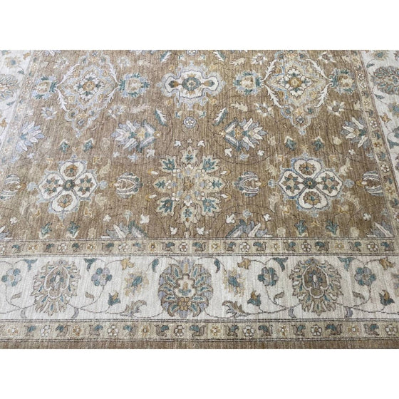 8x8 Pakistani Peshawar Area Rug - 502526.