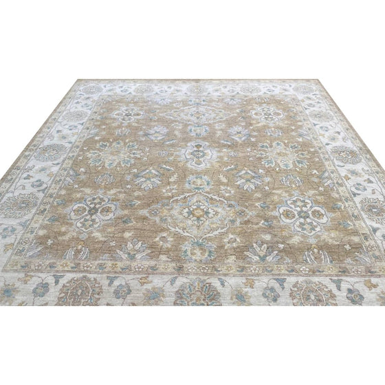 8x8 Pakistani Peshawar Area Rug - 502526.