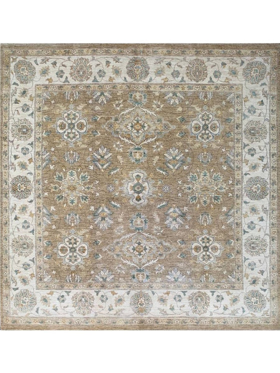 8x8 Pakistani Peshawar Area Rug - 502526.