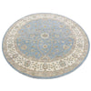 8x8 Round Pakistani Peshawar Area Rug - 501755.