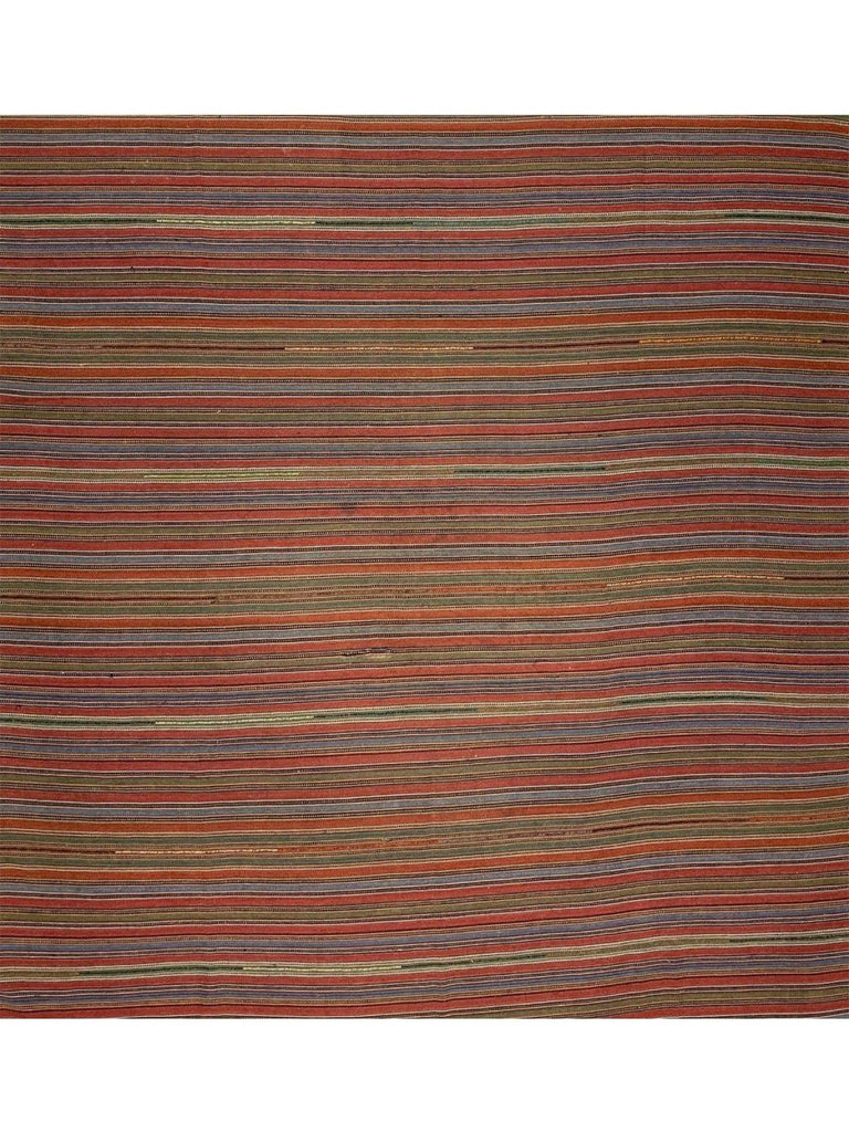 8x9 Old Persian Kilim Area Rug – 110967.