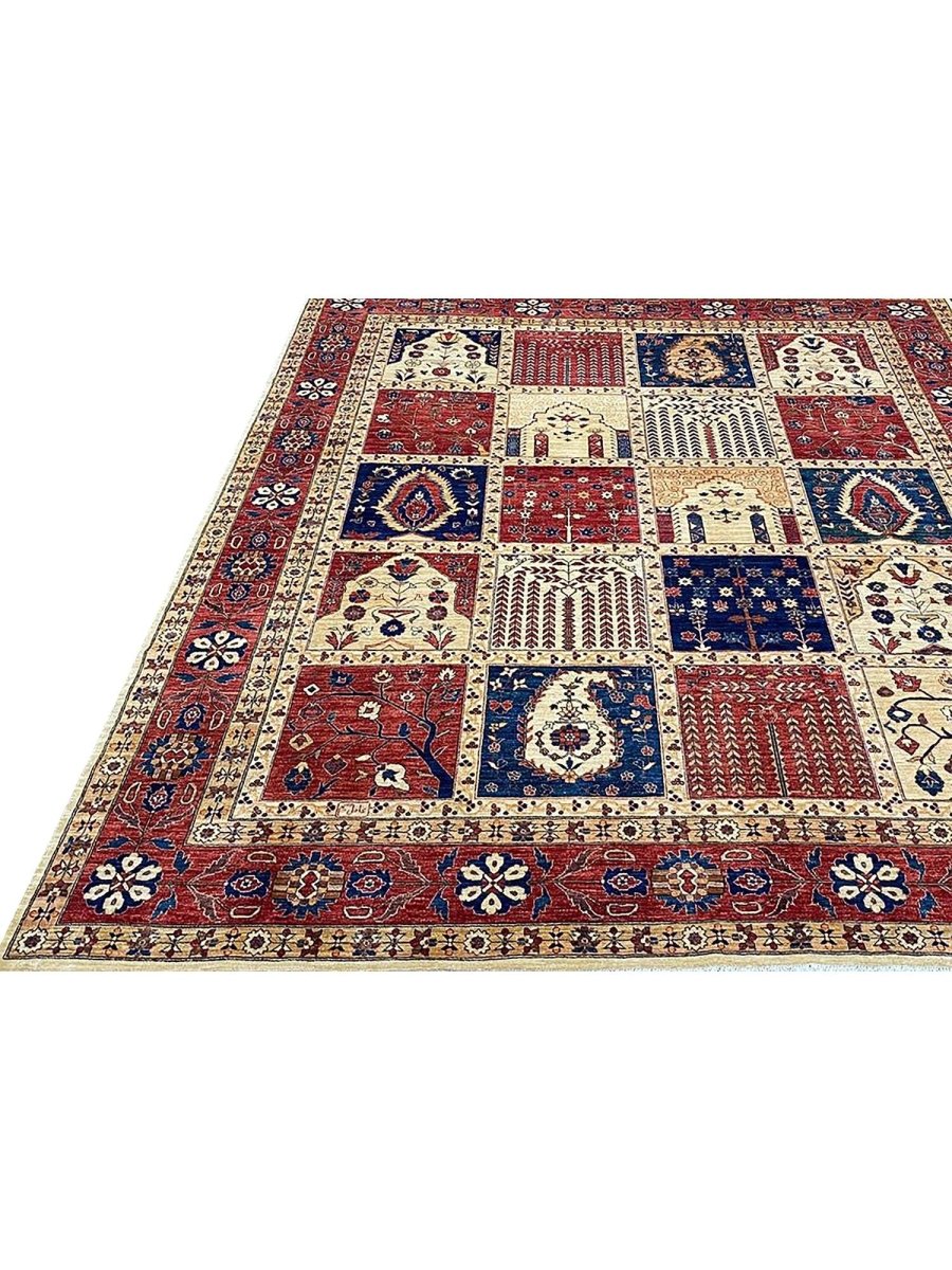 8x9 Rug 8x9 Persian Farahan Style Rug – Everlasting Appeal – RenCollection