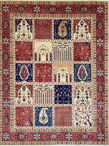  8x9 Persian Farahan Area Rug - 502560.