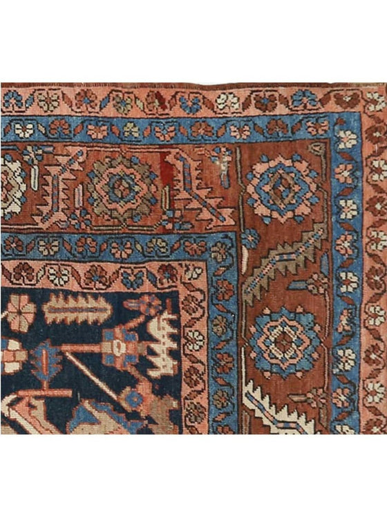 9'0 x 13'3 Antique Persian Bakhshayesh Area Rug - 107712.