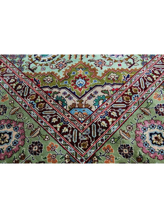 9'10 x 12'7 Old Persian Tabriz Masterpiece Rug - 110833.