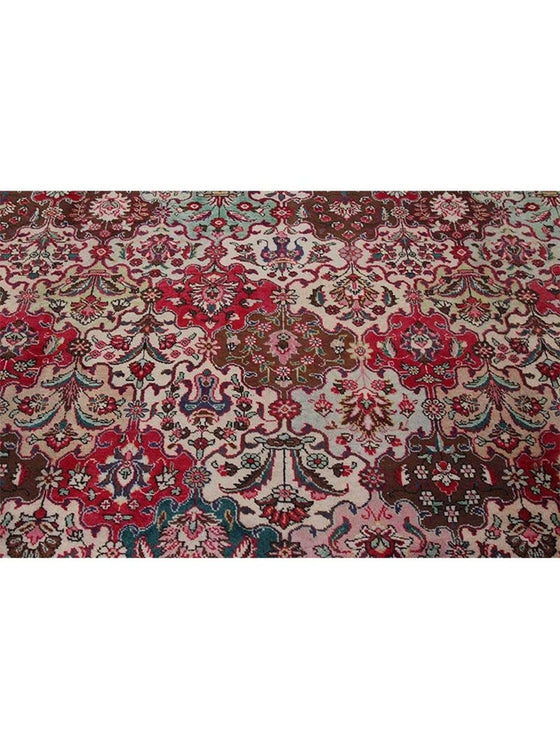 9’10” x 12’9″ Old Persian Tabriz Area Rug – 110217.