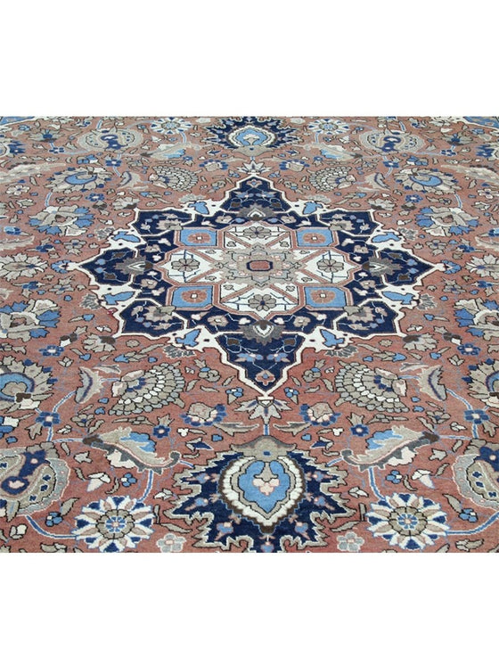 9x 12 Old Persian Tabriz Area Rug – 110597.