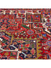 9x11 Old Persian Heriz Area Rug - 101105.