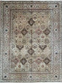  8'7" x 11'3" Old Persian Tabriz Area Rug - 102952.