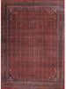 8'10 x 12'2 Antique Persian Bijar Area Rug - 107456.
