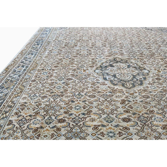 9x12 Antique Persian Mahal Area Rug  - 111102.