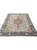 9x12 Antique Persian Tabriz Area Rug - 107219.