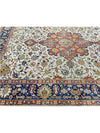 9x12 Antique Persian Tabriz Area Rug - 107219.