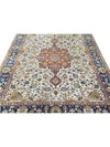 9x12 Antique Persian Tabriz Area Rug - 107219.