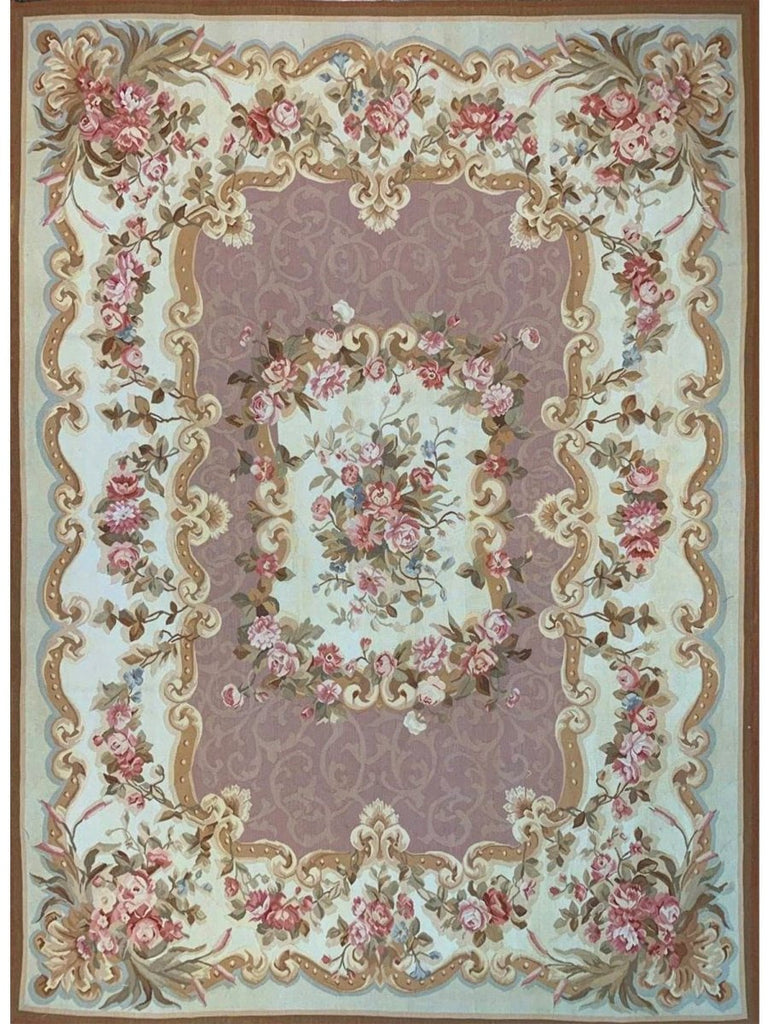 9x12 French Aubusson Area Rug - 102718.