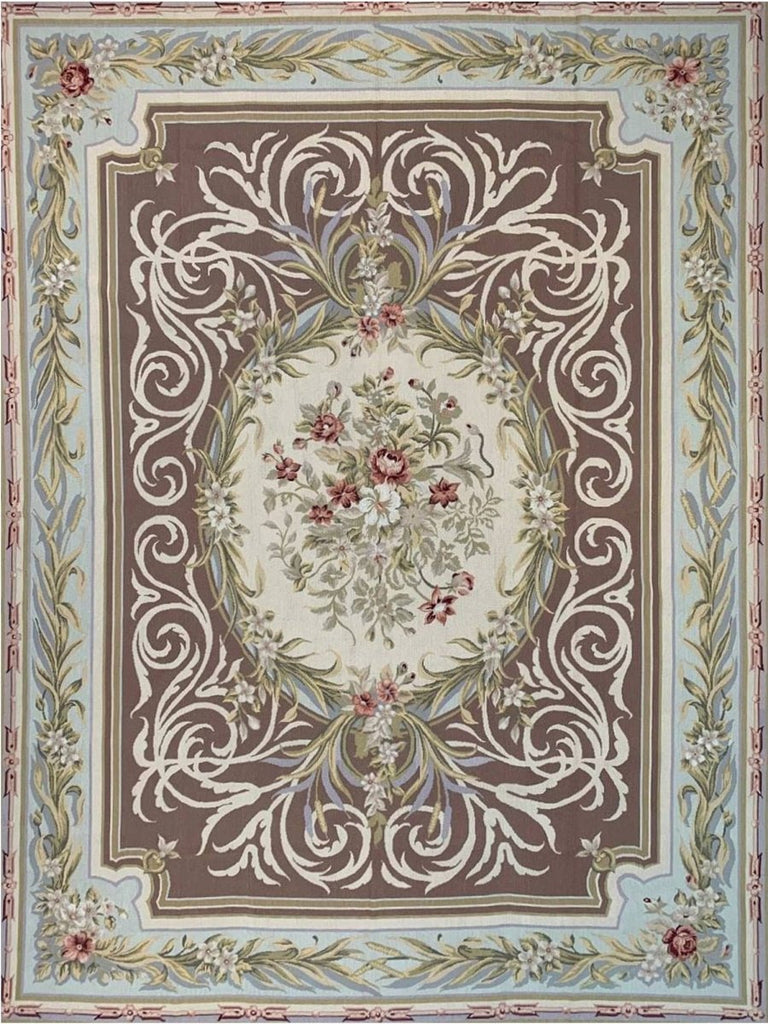 9x12 French Style Aubusson Rug - 103054.