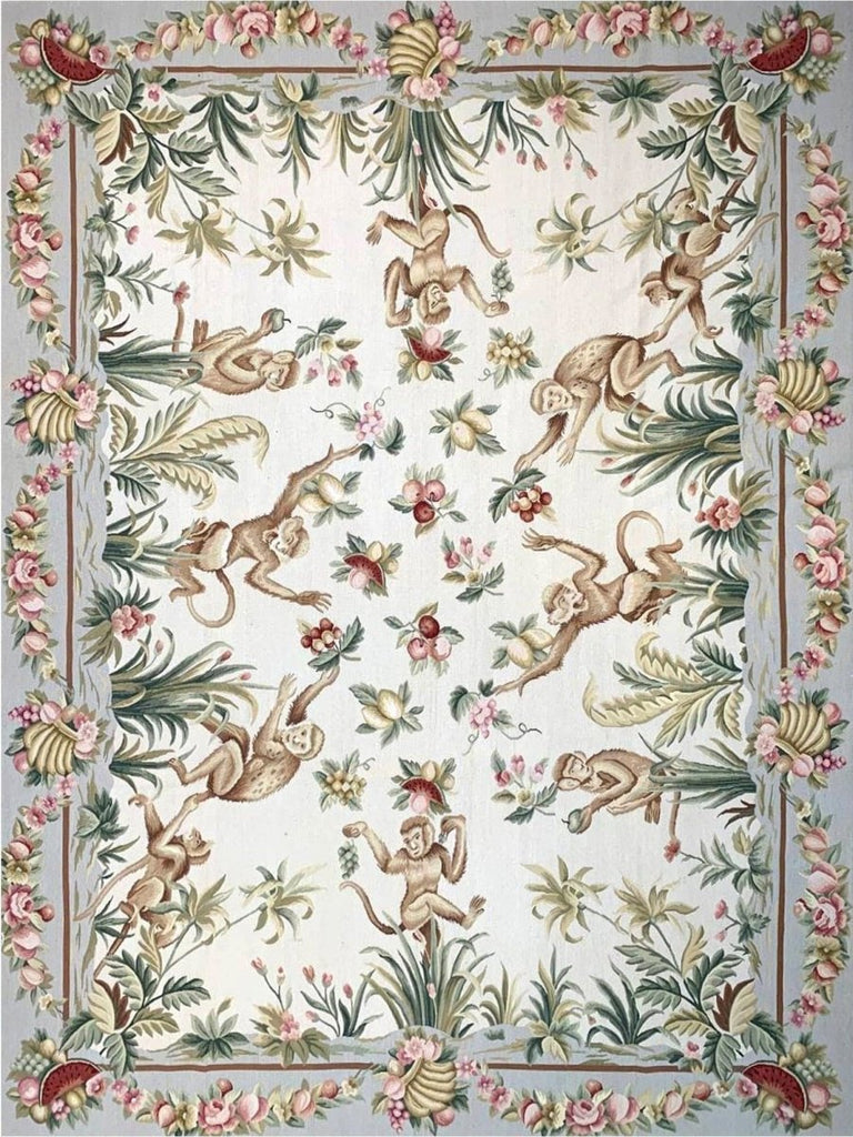 9x12 French Style Aubusson Rug - 105139.