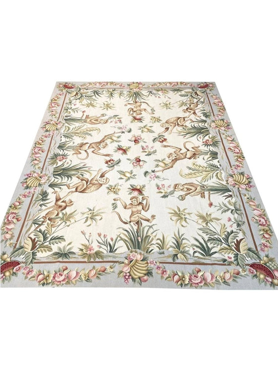 9x12 French Style Aubusson Rug - 105139.