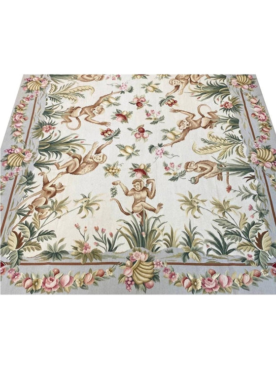 9x12 French Style Aubusson Rug - 105139.