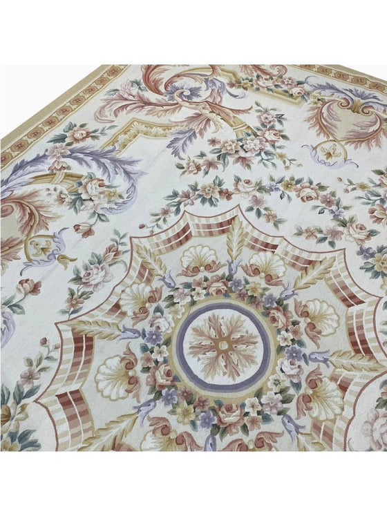 9x12 French Style Aubusson Rug - 106370.
