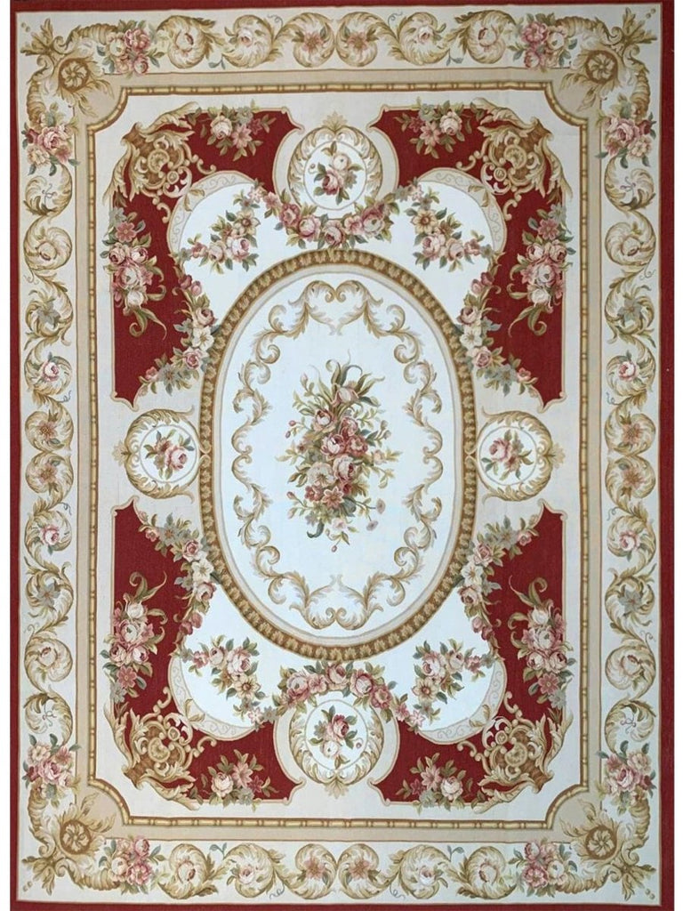 9x12 French Style Aubusson Rug - 106668.