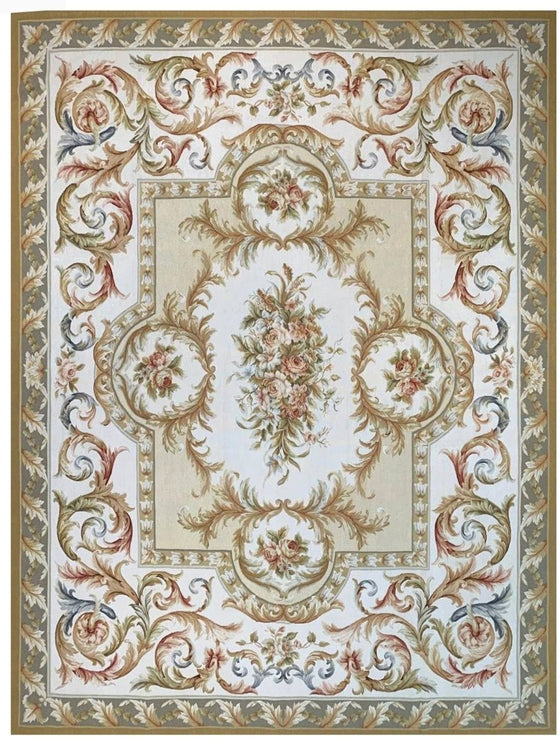 9x12 French Style Aubusson Rug - 106669.