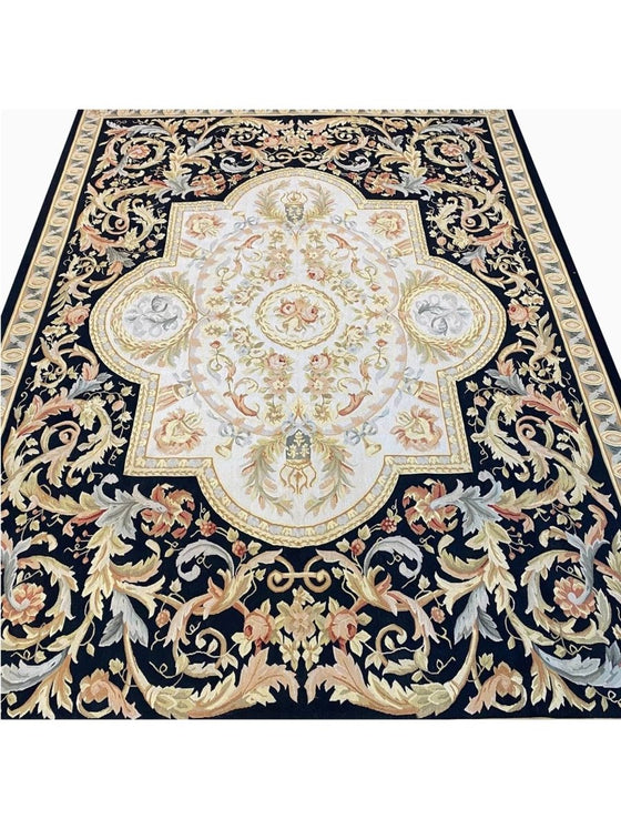 9x12 French Style Aubusson Rug - 106677.