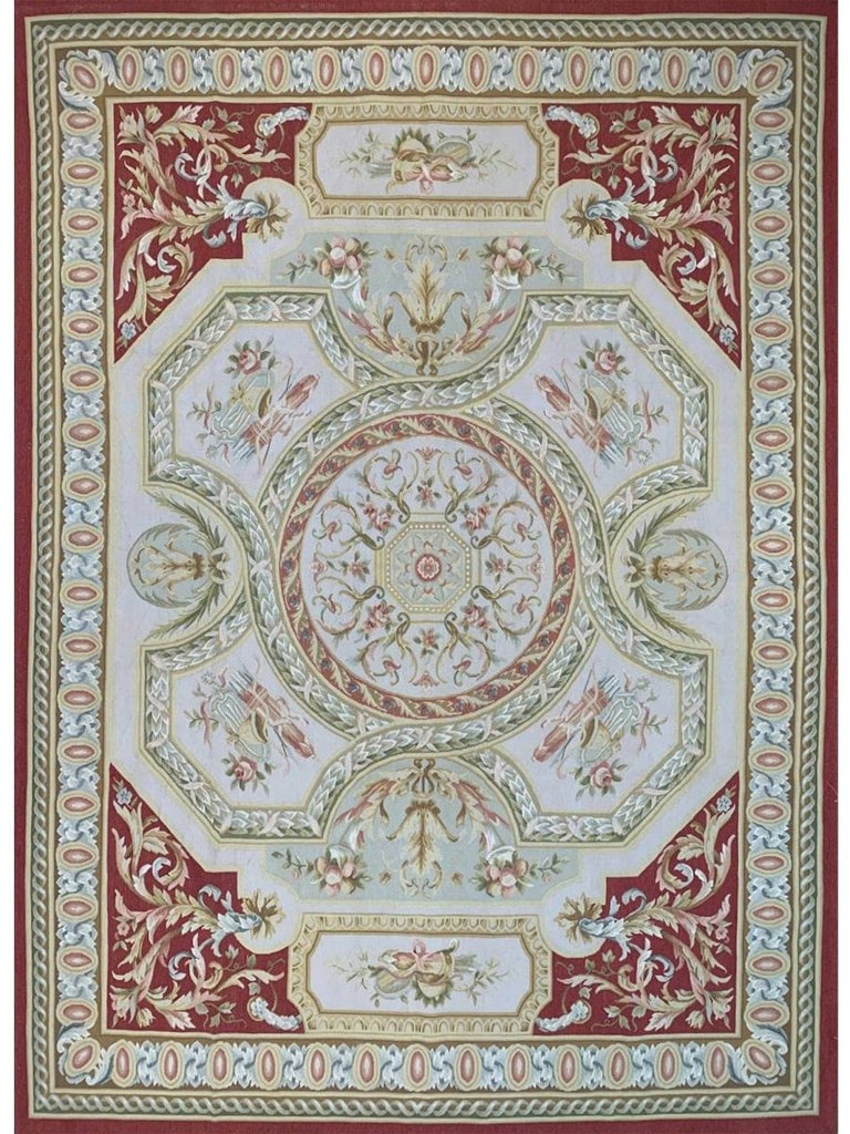 9x12 French Style Aubusson Rug - 106681.