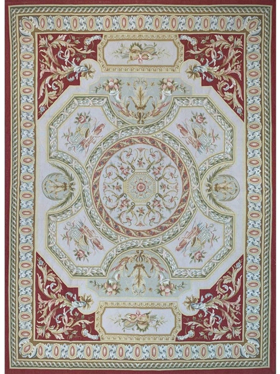 9x12 French Style Aubusson Rug - 106681.