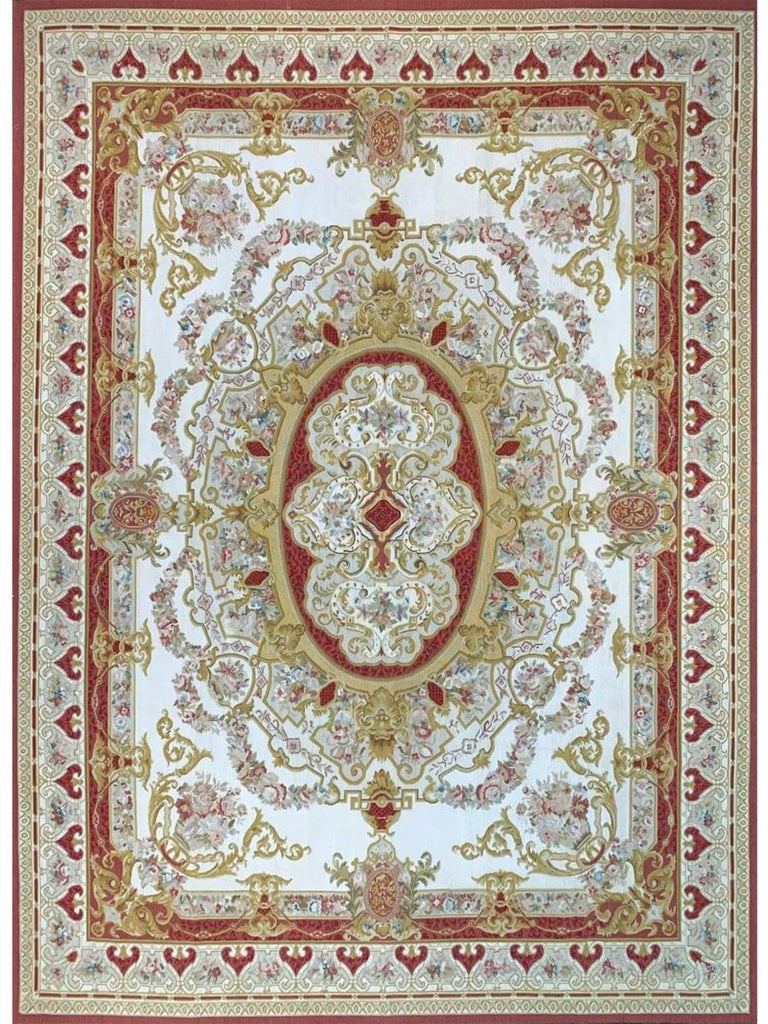 9x12 French Style Aubusson Rug - 106946.