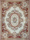 9x12 French Style Needlepoint Rug - 102362.