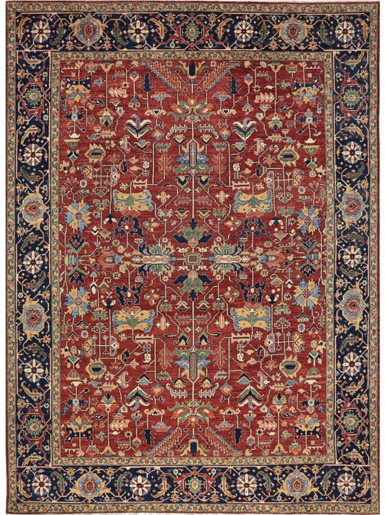 9x12 Heriz Area Rug - 500906.