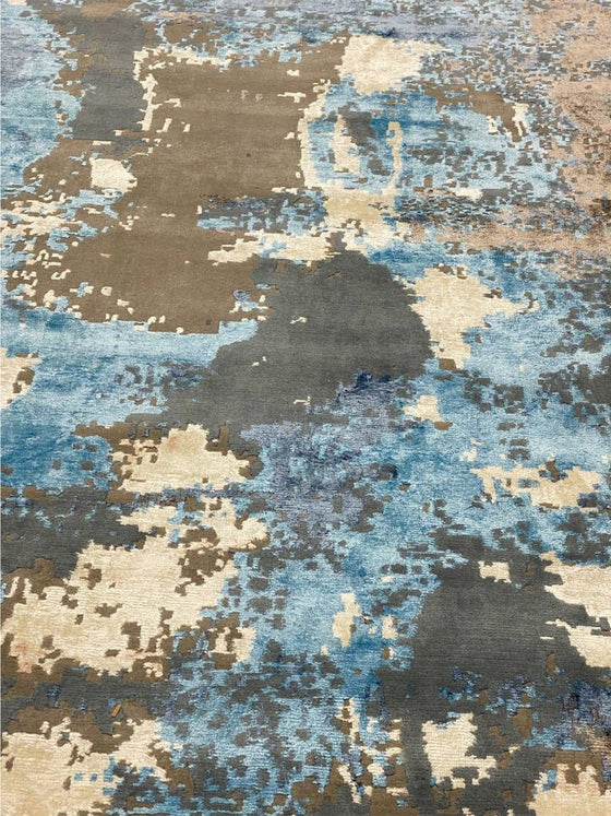 9x12 Modern Abstract Area Rug - 111261.