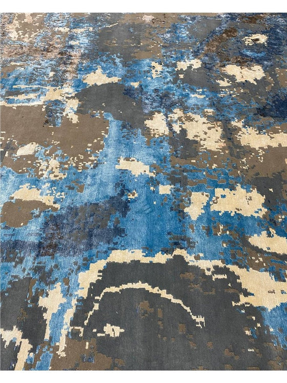 9x12 Modern Abstract Area Rug - 111261.