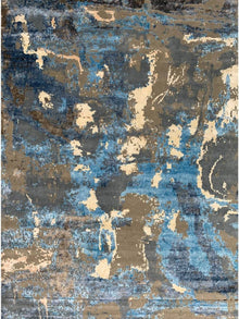  9x12 Modern Abstract Area Rug - 111261.