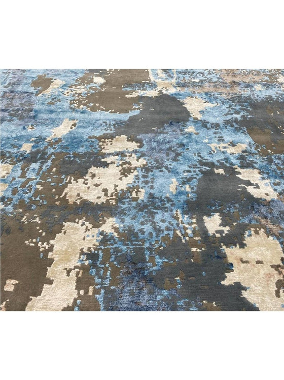 9x12 Modern Abstract Area Rug - 111261.