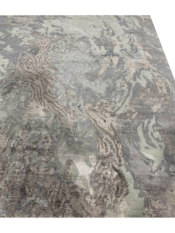 9x12 Modern Abstract Area Rug - 500415.