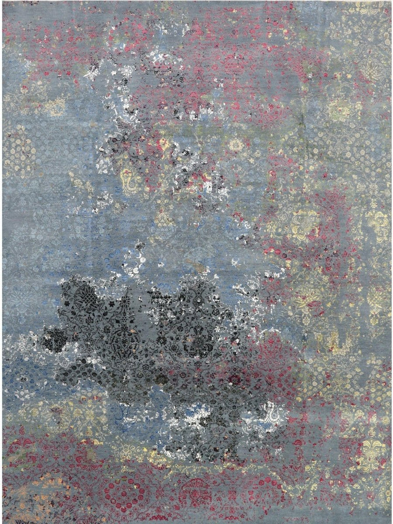 9x12 Modern Abstract Area Rug - 500497.