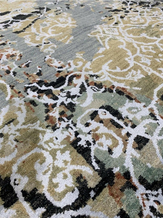 9x12 Modern Abstract Area Rug - 500503.