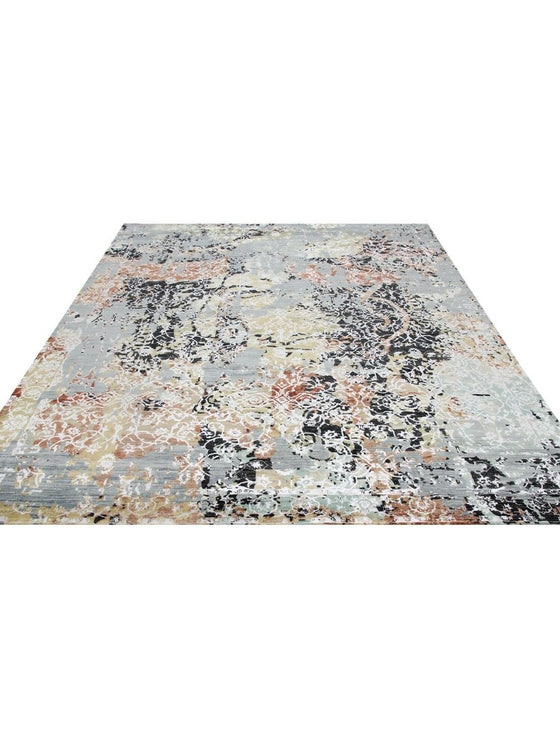 9x12 Modern Abstract Area Rug - 500503.