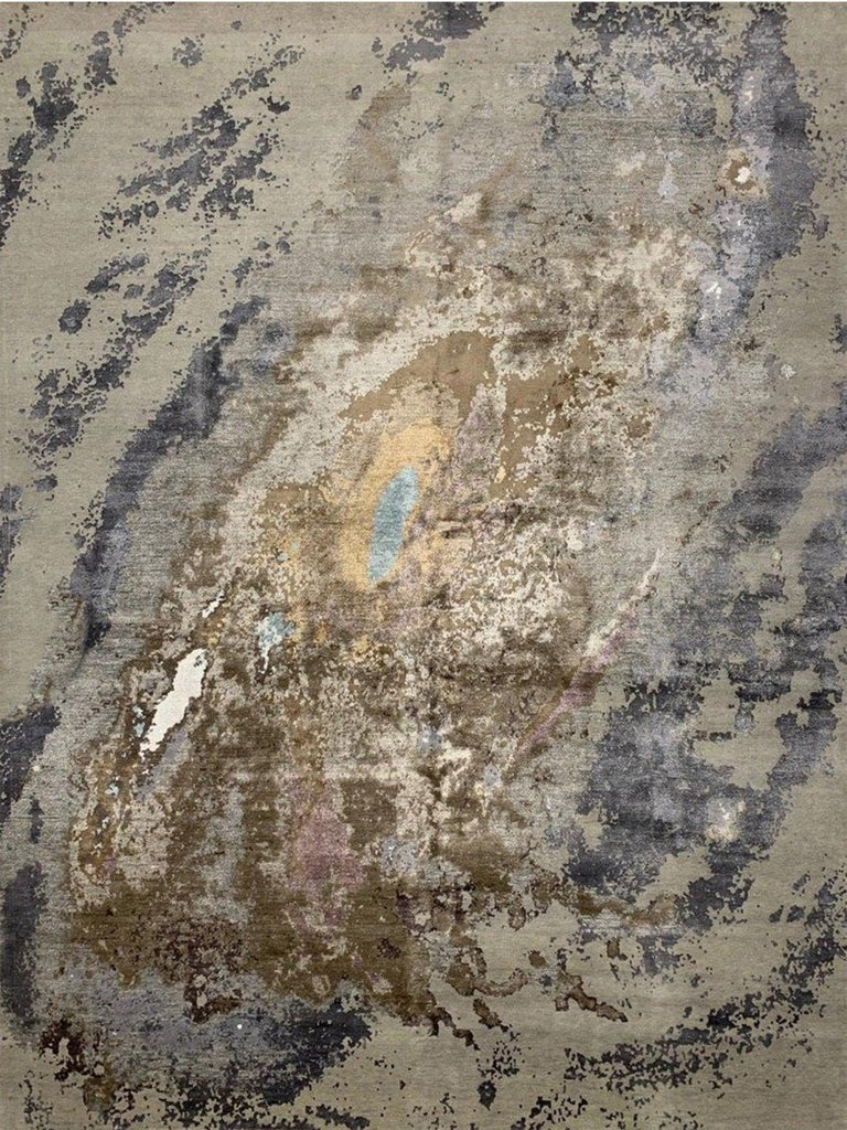 9x12 Modern Abstract Area Rug - 501302.