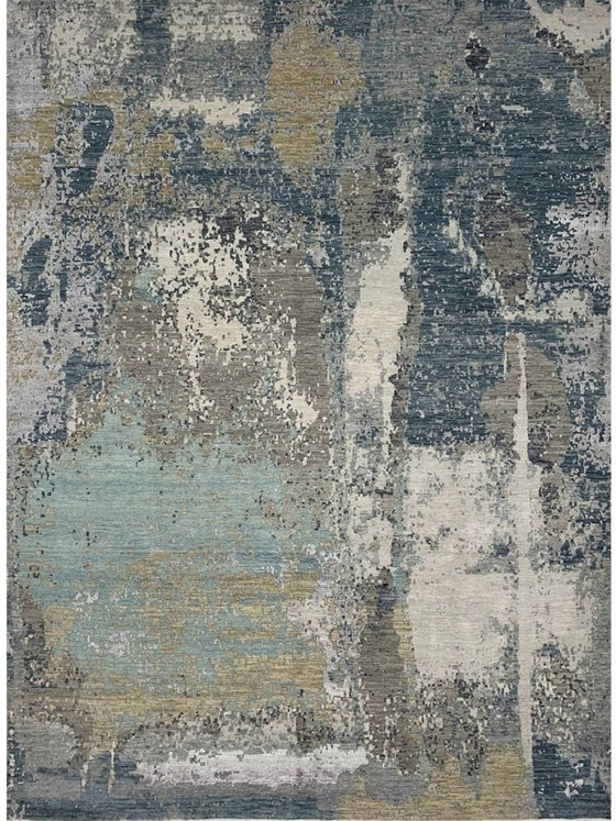 9x12 Modern Abstract Area Rug - 501347.