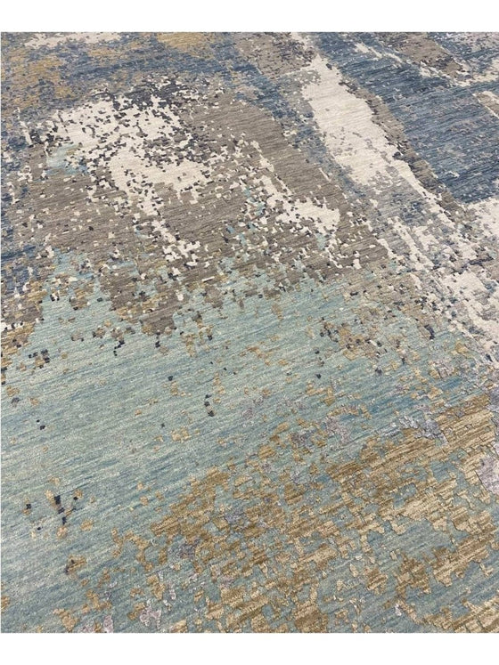 9x12 Modern Abstract Area Rug - 501347.