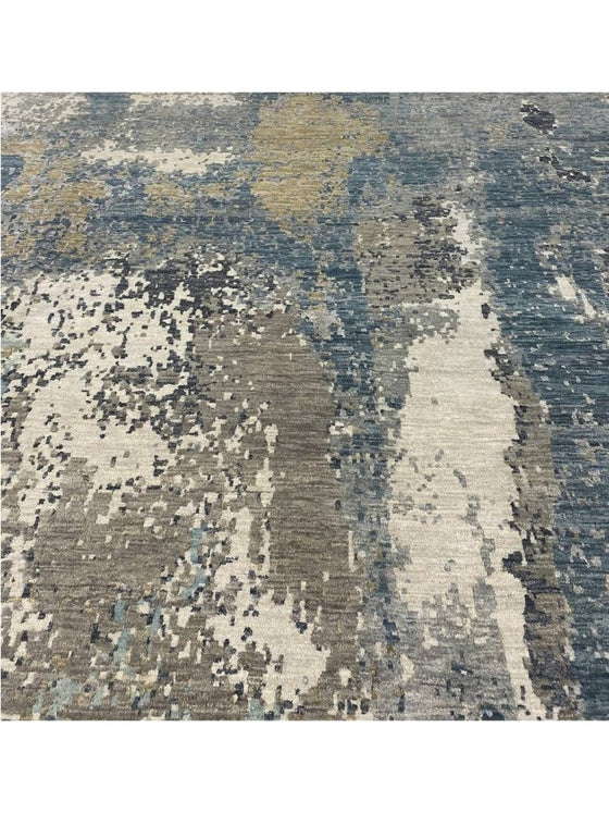 9x12 Modern Abstract Area Rug - 501347.